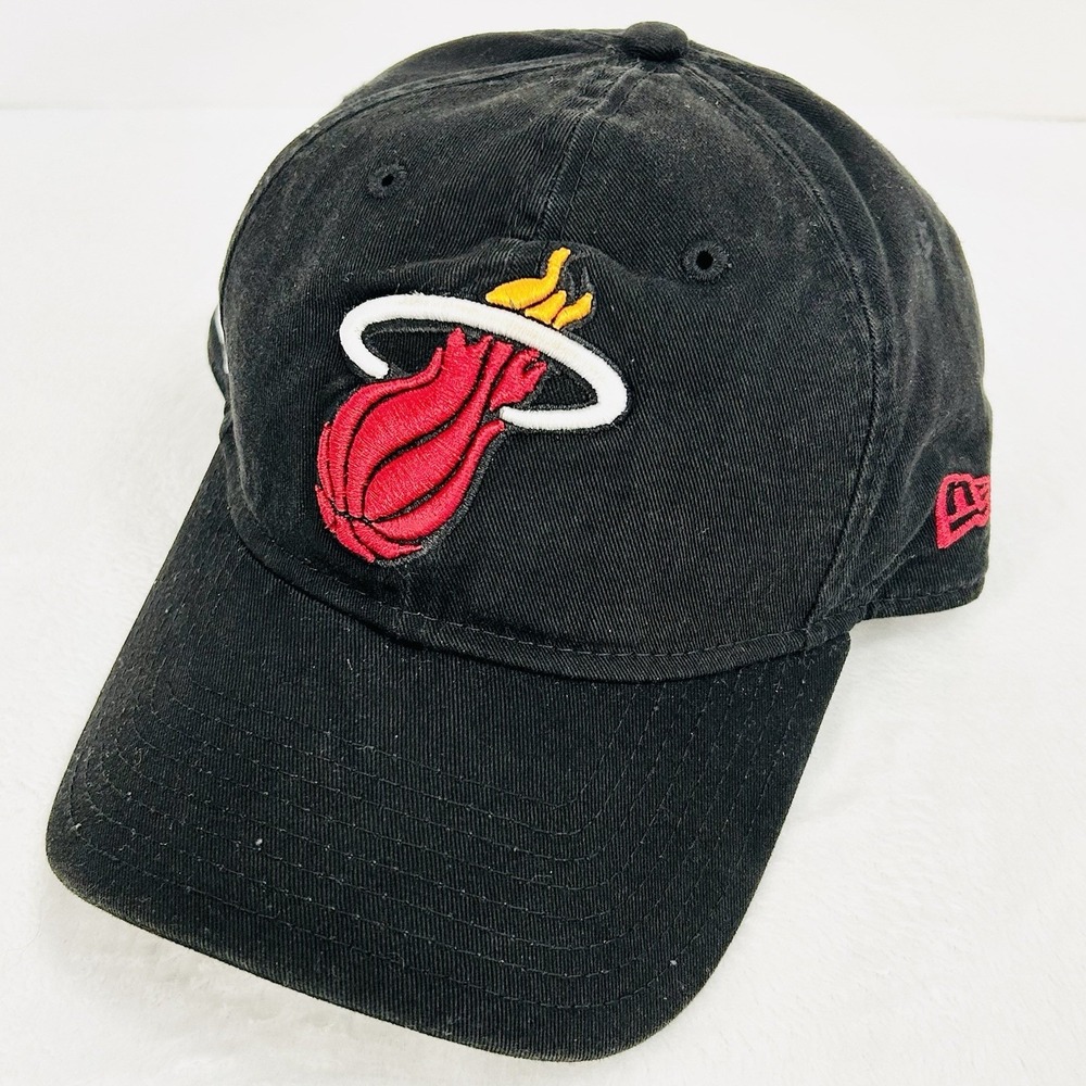 New Era Miami Heat Playoffs 2020 9TWENTY Hat Cap Adjustable Strapback Black